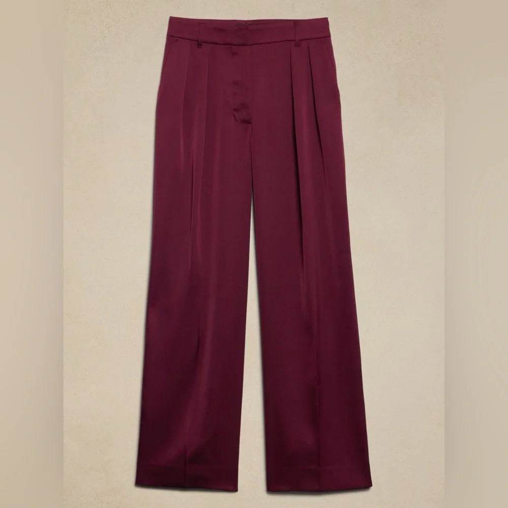 NWT! Banana Republic Black Relaxed Trousers - Size 20 - Picture 5 of 5